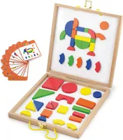 Viga 59687 Magnetická skladačka v puzdre