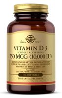 Vitamin D3 (Cholecalciferol) 250 mcg (10.000 IU) 120 Weichkapseln Solgar