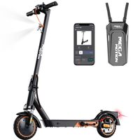 MEGA MOTION Elektroscooter E-Scooter mit Straßenzulassung ABE 8.5 Zoll Elektroroller mit Tasche, 400W, APP, 20KM/H, 7,8AH,faltbar,Duales Bremsen, 15KG