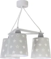 Dalber Závesná lampa Stars Grey - svietenie v tme - 3 plamienky