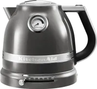 KitchenAid 5KEK1522EMS Artisan Wasserkocher 1,5 L Medaillon-Silber