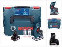 Bosch GKF 12V-8 Profesjonalna akumulatorowa frezarka górnowrzecionowa 12 V + 1x akumulator 6,0 Ah + L-Boxx - bez ładowarki