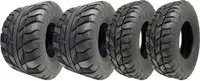 21x7.00-10 &amp; 20x11.00-9 OBOR Beast 6ply Tubeless Tyres Road Legal (Set of 4)