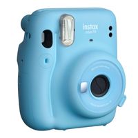 FUJIFILM Multimedia Fujifilm instax mini 11 sky blue Sofortbildkameras Kameras HK22 0 mtreisen teenstechnik technikteen