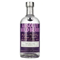 Absolut WILD BERRY Flavored Vodka 38% Vol. 0,7l