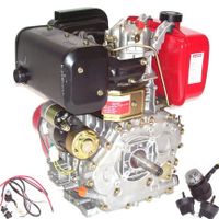 Dieselmotor Motor Standmotor E-Start 418cc 10PS Diesel Motor Kleindiesel 06285