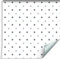 10m VLIES TAPETE Roll Geometry Classic Retro Dots XXL