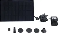 Solar-Wasserpumpe DC bürstenlos monokristallines Silizium Landschaft schwimmenden Brunnen 9V 1.8W