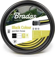 Bradas Gartenschlauch Schwarz 1/2" 50M 3-Lagig Garten Schlauch Wbc1/250