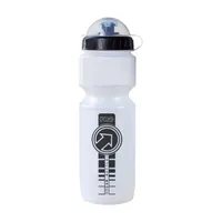 PRO cyklistická fľaša na vodu - PRO TEAM 800ml - Transparentná