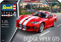Revell 07040 Dodge Viper GTS Modellbausatz Sportwagen Rennauto, 79 Teile, Maßstab 1:25, Level 4