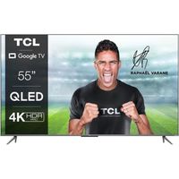 TCL QLED760 Series 55QLED760, 139,7 cm (55 Zoll), 3840 x 2160 Pixel, QLED, Smart-TV, WLAN, Schwarz