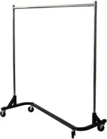 GERSO Schwerlast Kleiderständer Goliath Industrieständer Z-Rack (schwarz)