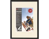 Bilderrahmen 40x50cm Weinrot Gewischt MDF