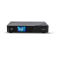 VU+ UNO 4K SE - UHD HDR 1x DVB-S2 FBC Sat Twin Tuner E2 Linux Receiver, TV Box, YouTube, Satelitní přijímač pevných disků, CI + čtečka karet, Media Player, USB 3.0