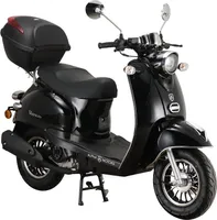 Motorroller Venus 50 ccm 45 km/h EURO 5 schwarz inkl. Topcase