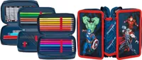 Avengers - Tripledecker, naplnený študentský kufrík