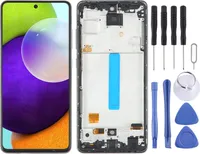 Für Samsung Galaxy A52 4G OLED LCD Display Einheit mit Rahmen Touch Ersatzteil Reparatur Schwarz