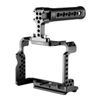 Andoer Camera Cage Kit aus Aluminiumlegierung mit Ersatz fuer den oberen Griff des Video-Rigs fuer Sony A7R III / A7 II / A7III