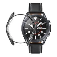 TPU Schutzhülle Schutz Bumper Für Samsung Galaxy Watch 3 41mm Schwarz