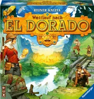 Ravensburger 26457 - Wettlauf nach El Dorado '23, Strategiespiel, Spiel für Erwachsene und Kinder ab 10 - Taktikspiel geeignet für 2-4 Spieler