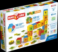 GEOMAG Magnetické kostky Magicube Math 61 kostek