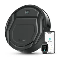 LEFANT Saugroboter Tierhaare, 2200Pa Starke Saugkraft, M210P Staubsauger Roboter für Hartböden,120 Min, Selbstaufladung Leise 55dB Roboterstaubsauger