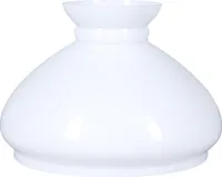Petroleumglas weiß Ø 234mm Lampenglas Ersatzglas Leuchtenglas