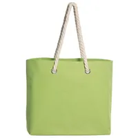 AS Strandtasche XXL Groß 45 x 18 x 35 cm Strand Tasche Shopper Einkaufstasche Hellgrün AS