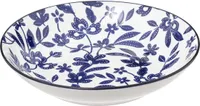 Tiefer Suppenteller aus Porzellan MARIA, Blumenmuster, Ø 20 cm