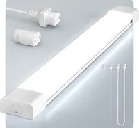 Anten LED Feuchtraumleuchte 36W 120cm 4000LM Led Röhre Kaltweiß 6000K Garage Werkstattlampe IP65 Wasserfest Kellerlampe