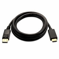 V7 DisplayPort zu HDMI, 2 Meter, schwarz, 2 m, DisplayPort, HDMI, Männlich, Mä