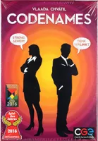 Asmodee Codenames, hra roku 2016, rodinná hra, hádanka, němčina
