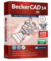 BeckerCAD 14 2D - 3 User Lizenz - CAD -Konstruieren - Zeichnen - PC DVD-ROM