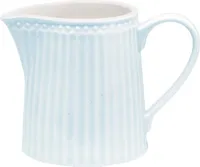 Greengate Milchkännchen ALICE Blau Sahnekännchen Everyday Geschirr PALE BLUE
