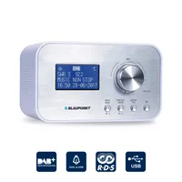 BLAUPUNKT Radiowecker CLRD 30 mit DAB+, UKW, RDS, Snooze Funktion, 6 Watt RMS, Dual Alarm, USB, Farbe:weiß
