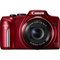 Canon SX170 PowerShot, 16 MP, kompakt, 25.4/58.4 mm (1/2.3 "), 16 x, 4 x, 5 - 80 mm