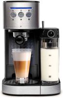 BluMill Espressomaschine mit Siebträger, 1400 Watt, 15 Bar, Siebträgermaschine mit integriertem Milchaufschäumer, 1, 2L Wassertank, Stößel und Messlöffel, Einfache Bedienung