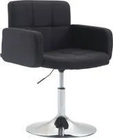 Design-Shop Křeslo L.A. Lounger látka - Černá