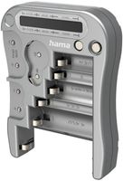 Hama Batterietester Universal-Messgerät für Akkus Batterien Knopfzellen Display