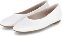 Gabor Damen Ballerinas Weiß Glattleder Größe: 41