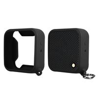 kwmobile Silikon Hülle kompatibel mit Marshall Willen - Schutzhülle für Mini Speaker - Cover Bluetooth Lautsprecher Schwarz
