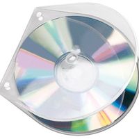 Veloflex® 4365 000 CD/DVD-Hüllen - Hardbox zum Abheften, 10 Stück