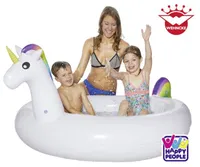 Happy People Pool Einhorn 196 x 132 x 77 cm