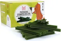 Dentální snack pro psy Dental Sticks, přírodní dentální svačinka, zdravé zuby a dásně, pro rozmazlování i jako doplněk zdravé stravy  - M 28 ks