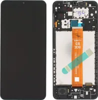 Original Samsung Galaxy  A12 2020 A125F LCD Display Touch Screen Glas Digitizer Bildschirm mit Rahmen (Service Pack) Schwarz