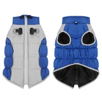 Hundemantel, Winter Warme Hundejacke, Reflektierend Fleece Wintermantel Hund, Wasserdicht Hunde Schneeanzug für Große Hunde, 5XL