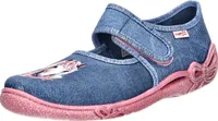Superfit Kinder-Hausschuh Einhorn Belinda Blau-Pink, Farbe:blau, EU Größe:33