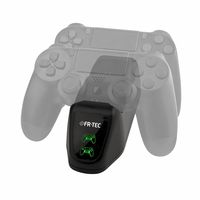 FR-TEC PC FLIGHT STICK RAPTOR THROTTLE, Ladesystem, PlayStation 4, Schwarz, Ladend, Dualshock 4