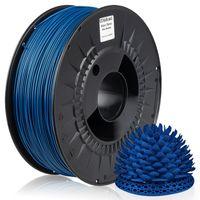 MIDORI® 3D Drucker 1,75mm PLA Filament 1kg Spule Rolle Premium Blau Metallic